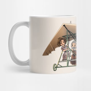 Like a bird!! - Janeway and Da Vinci Mug